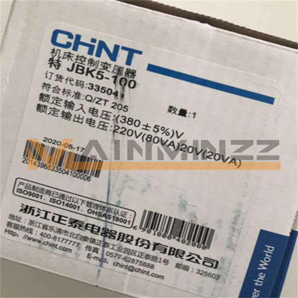 new ONE  CHNT Transformer JBK5-100 CHNT