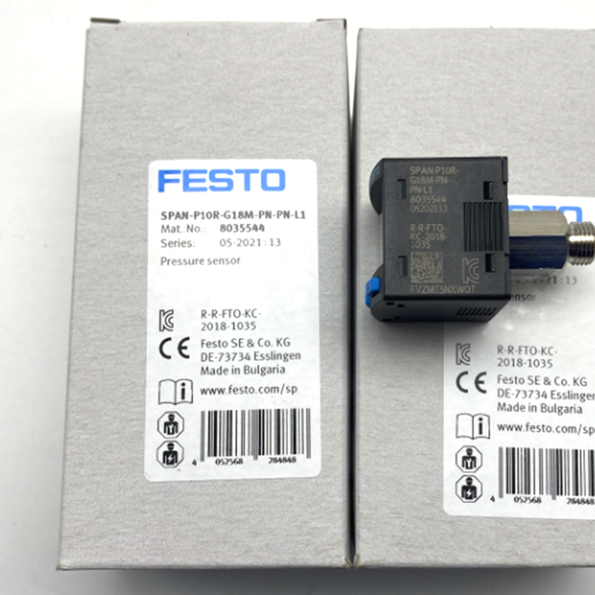 FESTO SPAN-P10R-G18M--PN-PN-L1 8035544 Pressure Switch FESTO