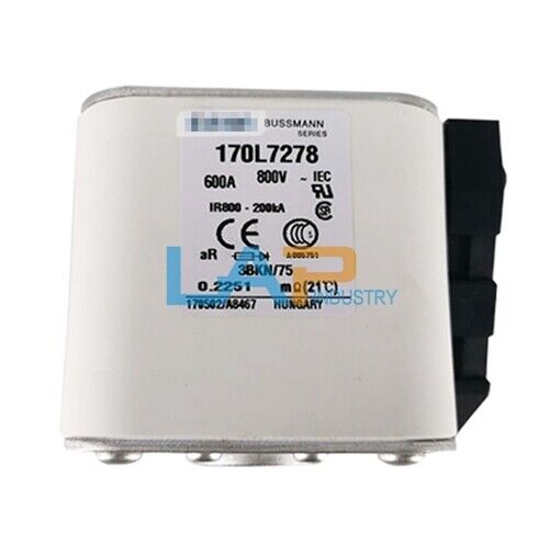 BUSSMANN 170L7278 Fast Acting Fuse 600A 800V - 1PC - BUSSMANN