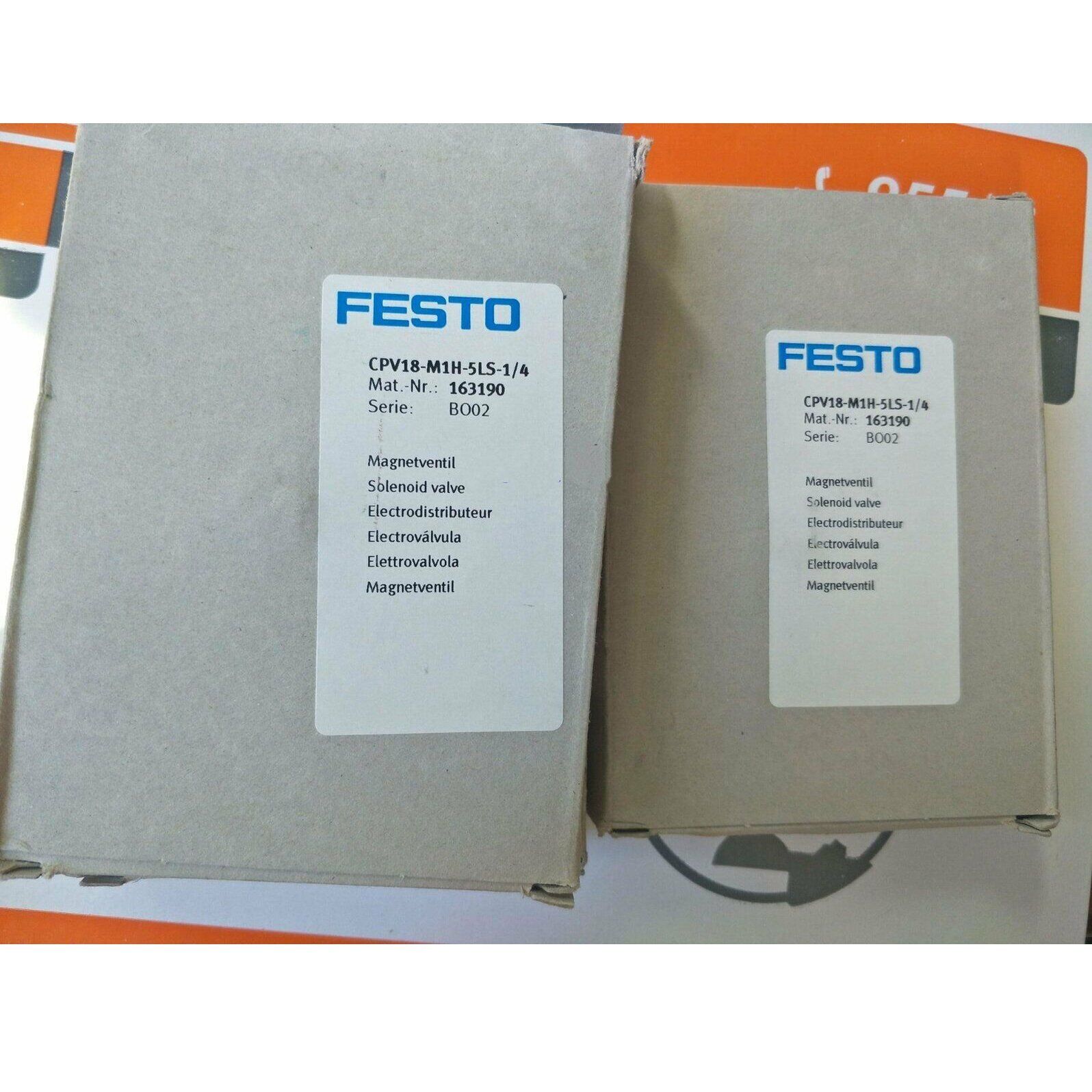 FESTO CPV18-M1H-5LS-1/4 Solenoid Valve - FESTO