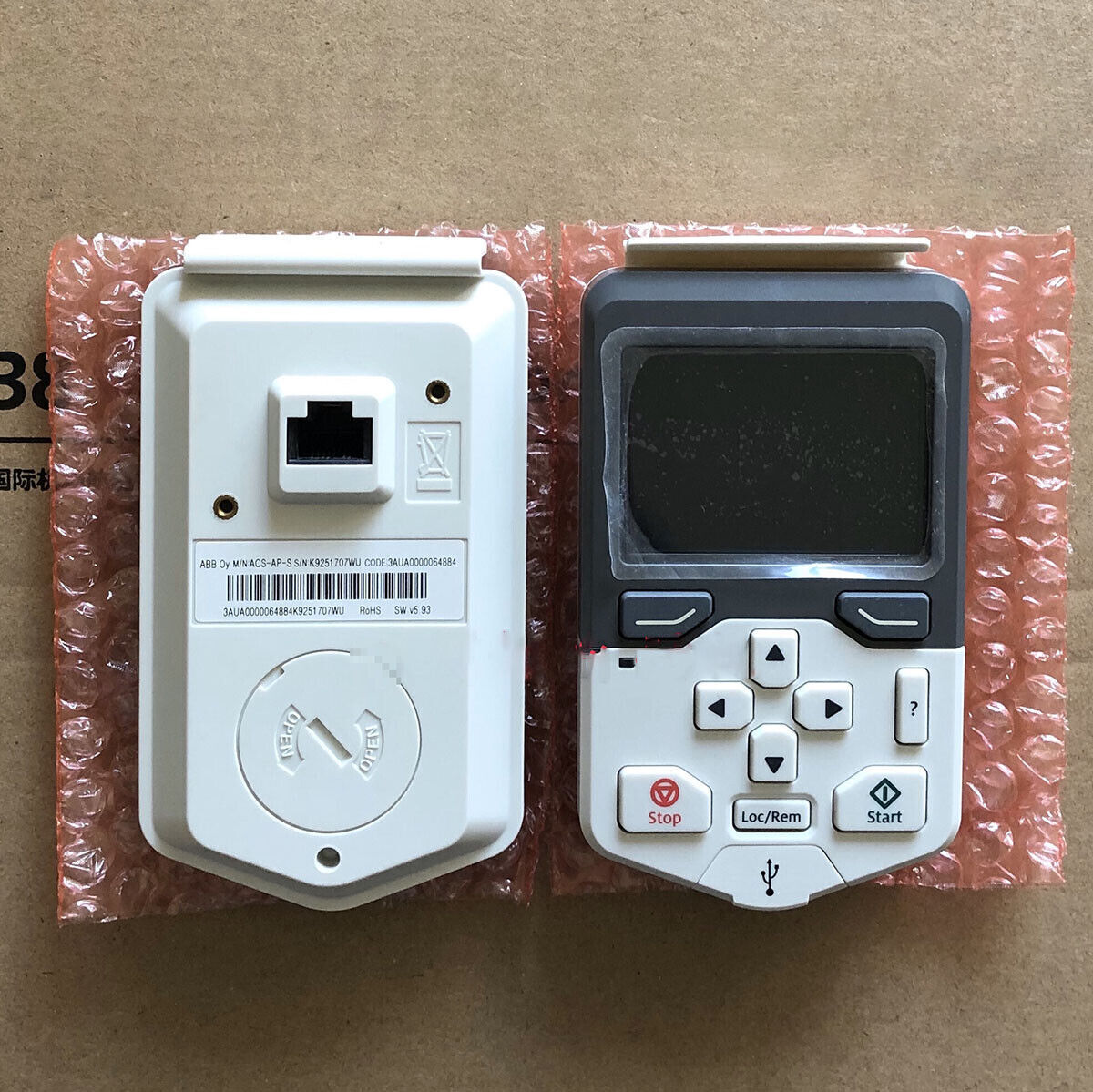 1pc ABB ACS-AP-S OPERATOR CONTROL PANEL