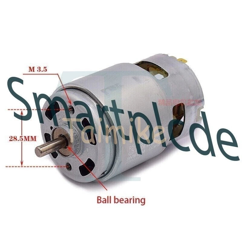 RS-775WC-8514 300W DC 12V-18V 14.4V High Speed Power Large Torque Motor CCW