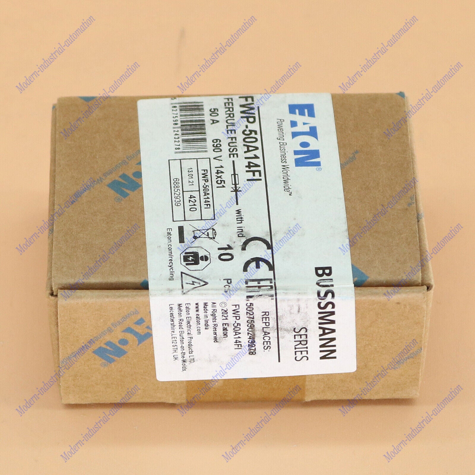 new 10PC  Bussmann FWP-50A14FI FWP-50A14F 50Amp 700V Fuse fast Ship Bussmann