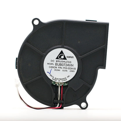 1pcs DELTA BUB0724VH 7530 24V 0.37A 7cm centrifugal turbine cooling fan