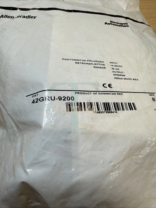 ! Allen Bradley AB 42GRU-9200 Photoswitch Polarized Sensor