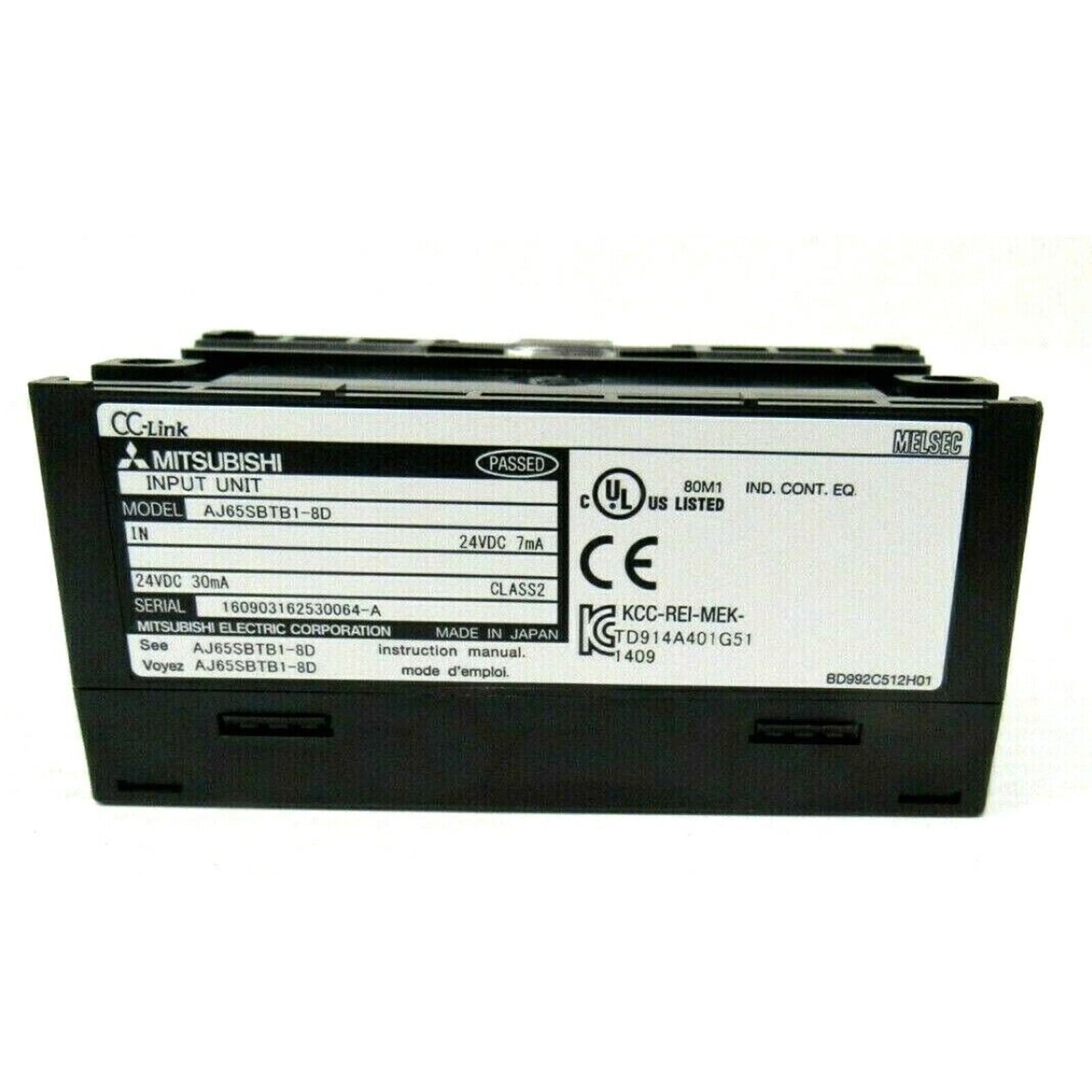 Mitsubishi AJ65SBTB1-8D Input Module - Professional Industrial Signal Processing - MITSUBISHI