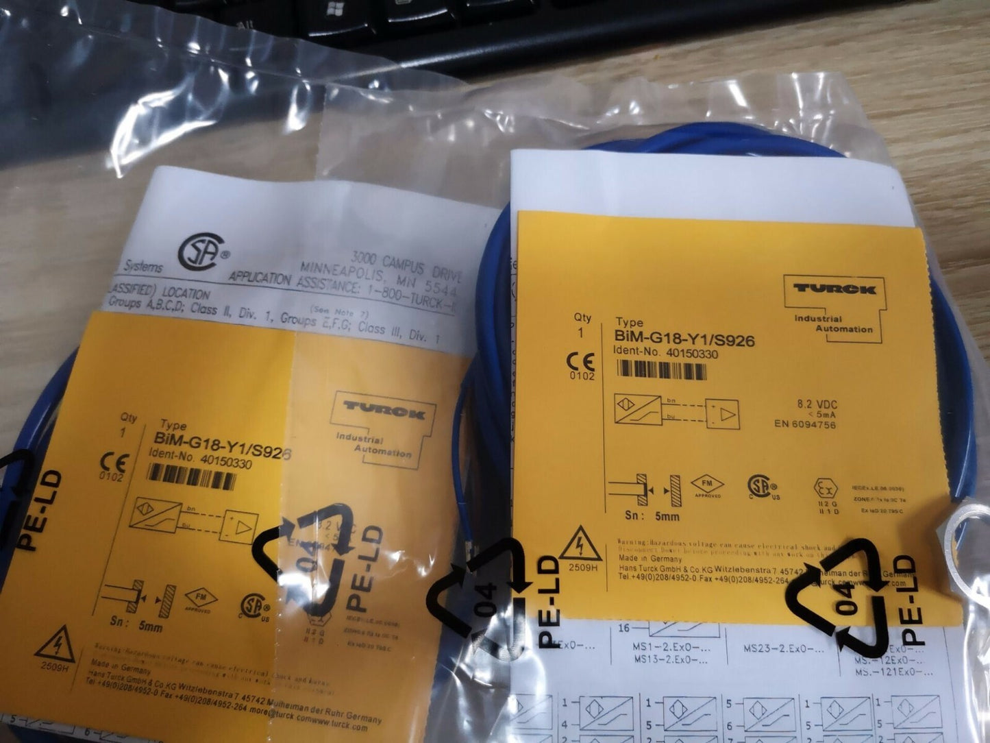 1PC TURCK BIM-G18-Y1/S926 PROXIMITY SWITCH FREE SHIP-