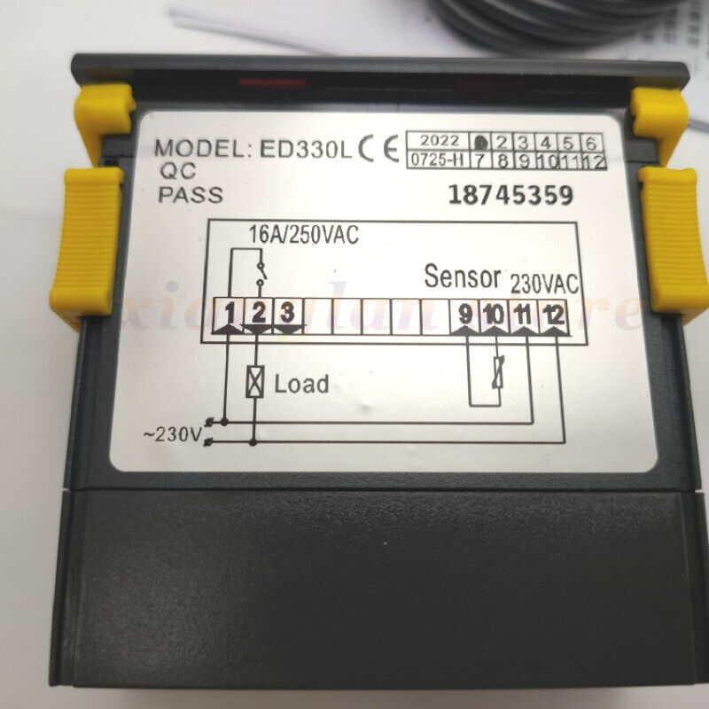 new 1PCS ED-330L degree electronic digital display temperature controller - ABB SCHNEIDER