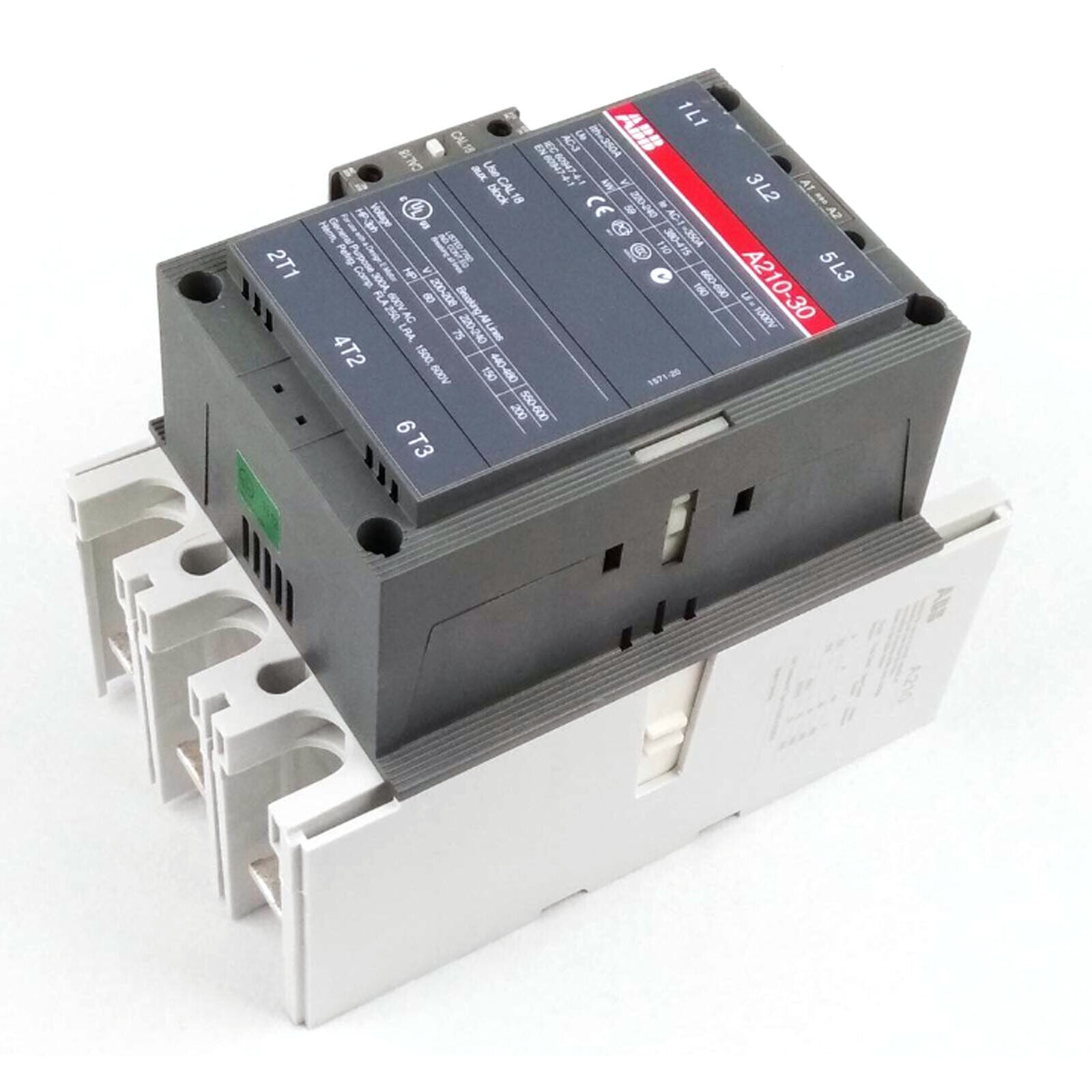 new in Sealed Box ABB A210-30-11 Contactor 110-120V 50Hz 60Hz - ABB