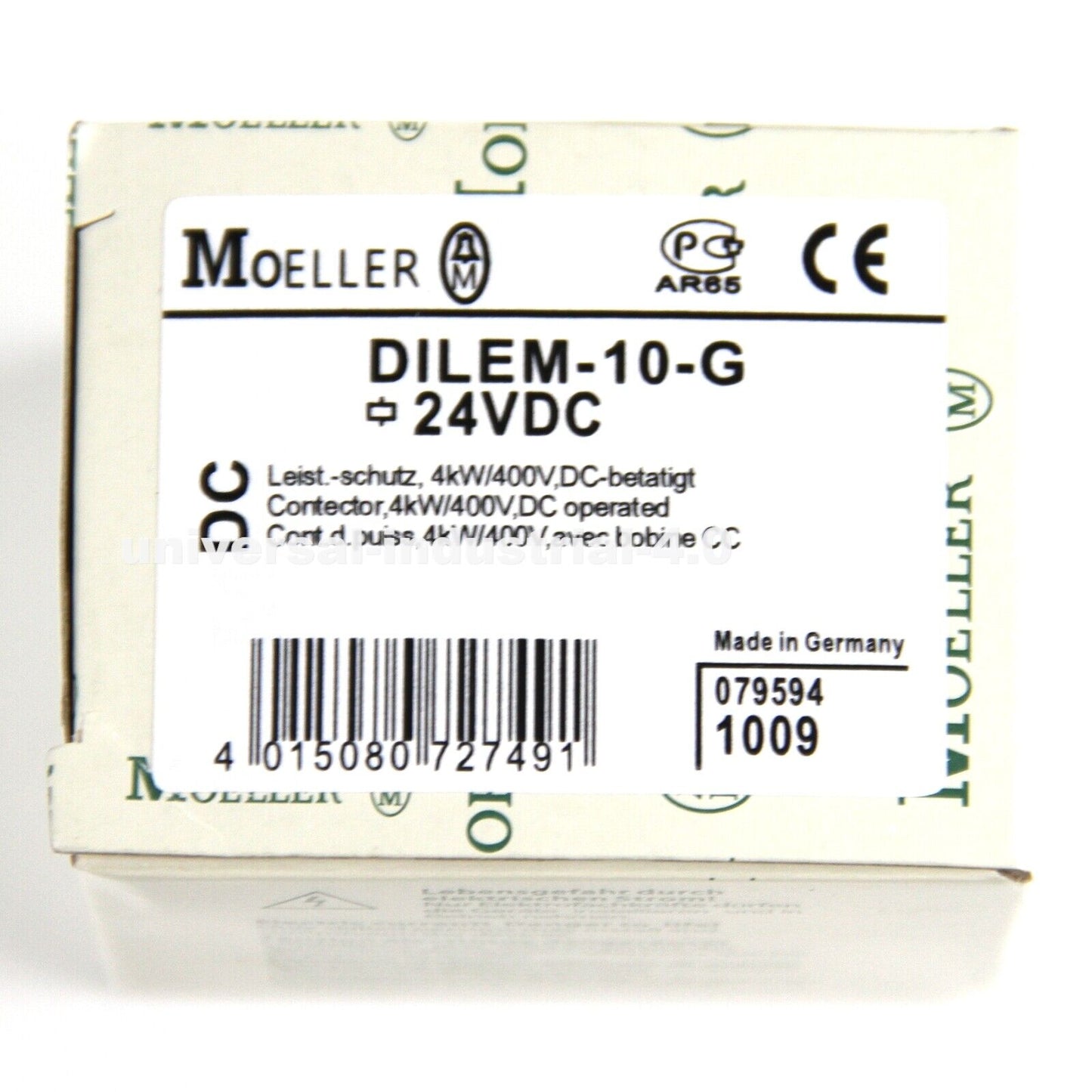MOELLER DILEM-10G Contactor, High-Quality Contact Component - MOELLER