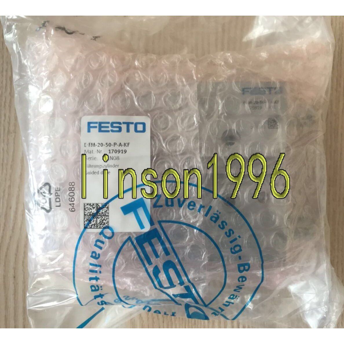 FESTO DFM-20-50 Cylinder - FESTO