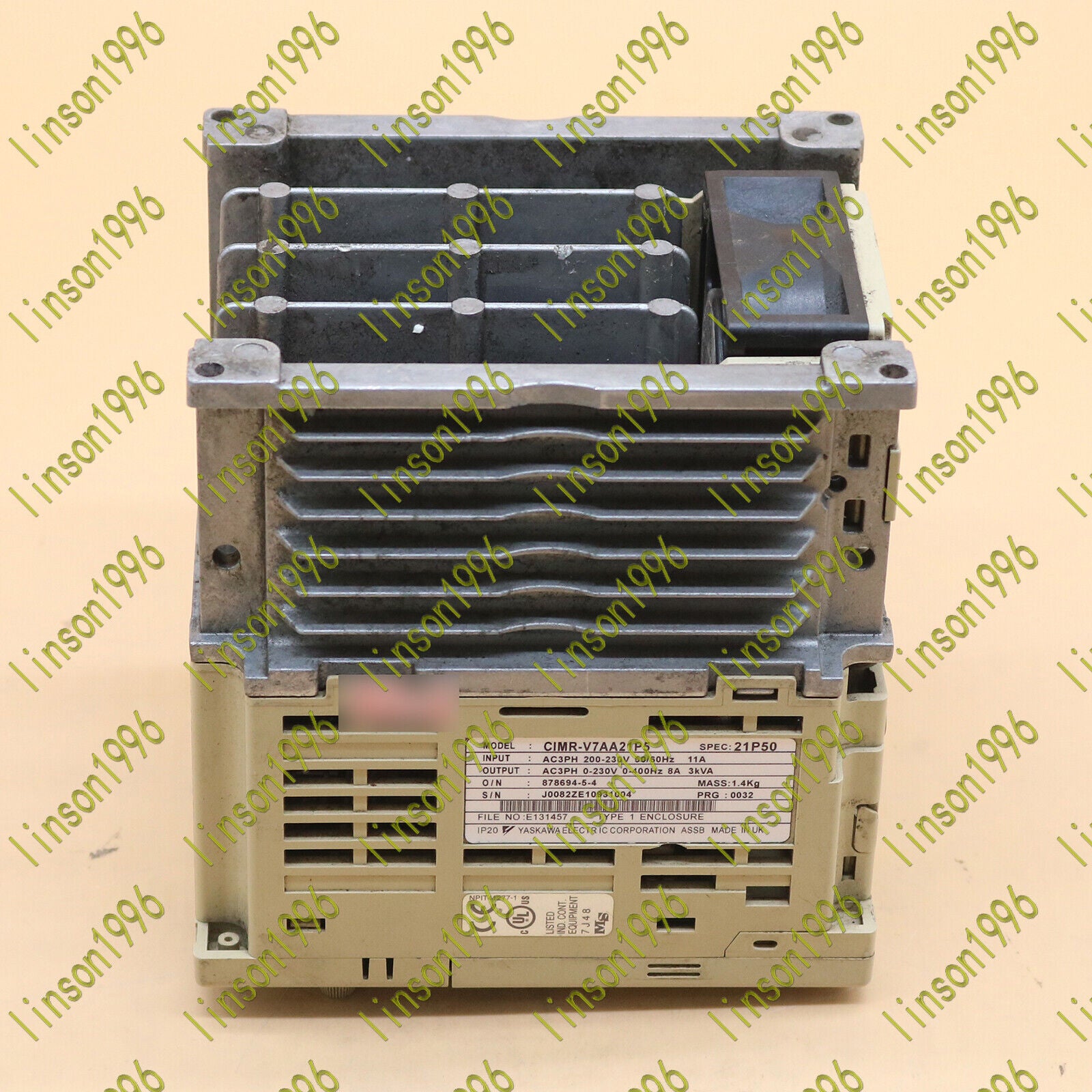 used Yaskawa CIMR-V7AA21P5 1.5KW 220V Fully Tested - YASKAWA