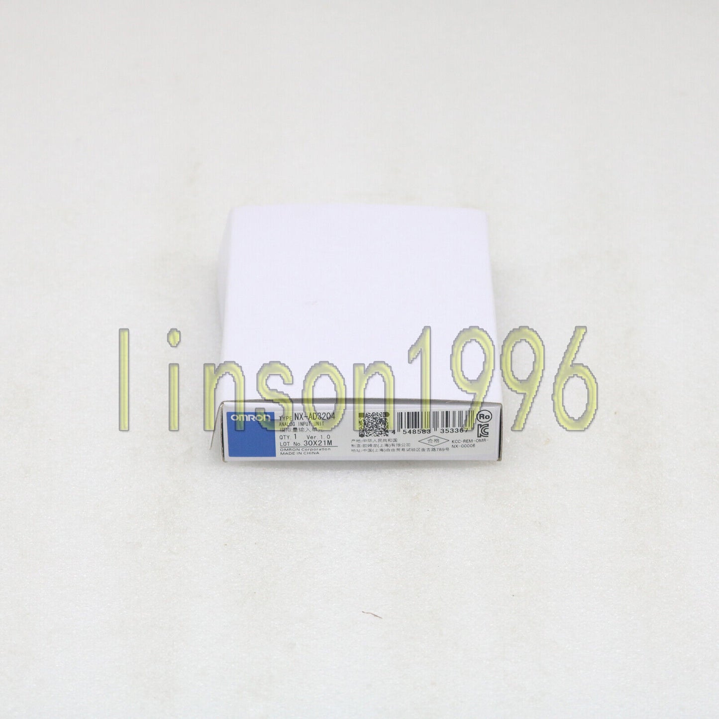 Omron NX-AD3204 Analog Input Unit - High-Quality Signal Monitoring - OMRON