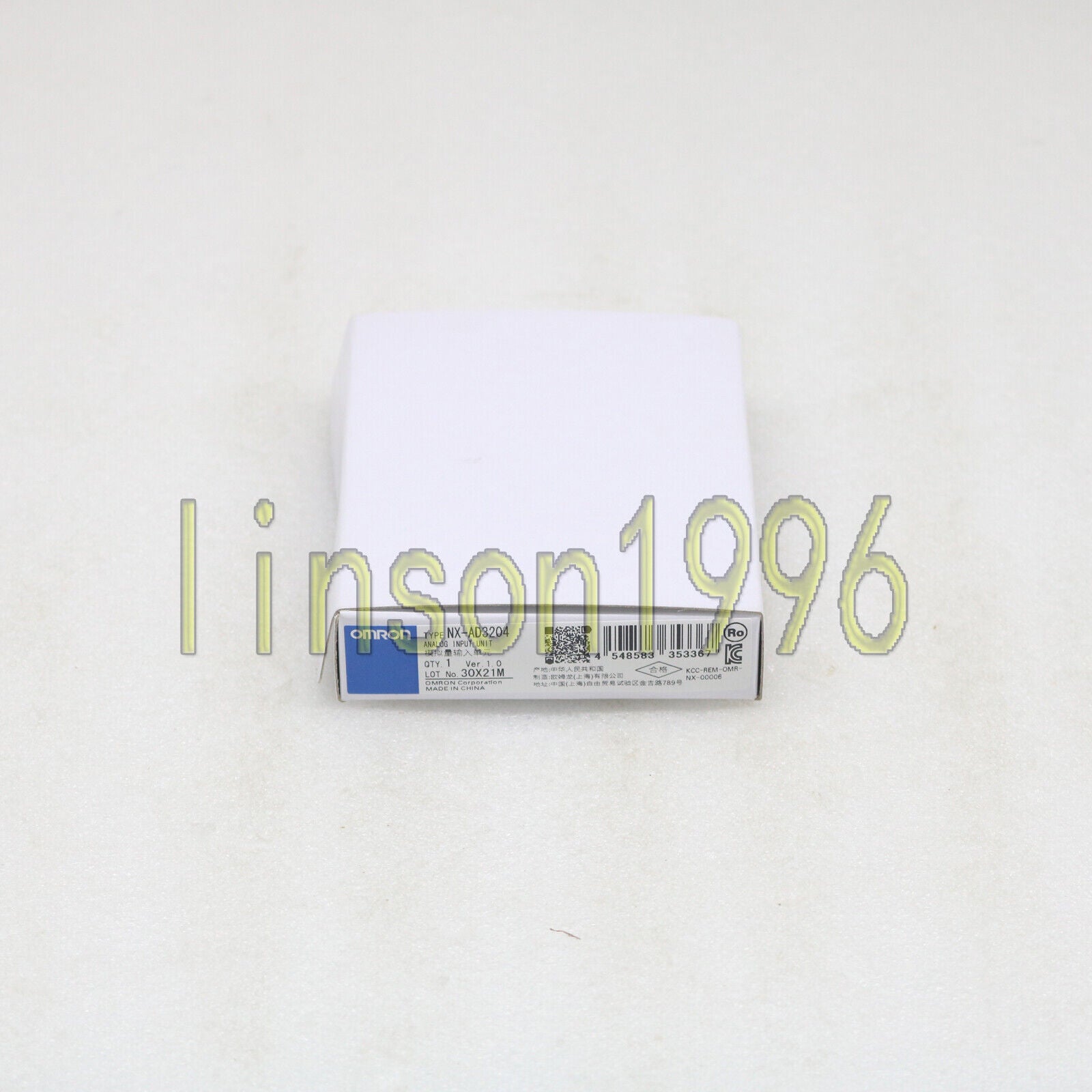 Omron NX-AD3204 Analog Input Unit - High-Quality Signal Monitoring - OMRON