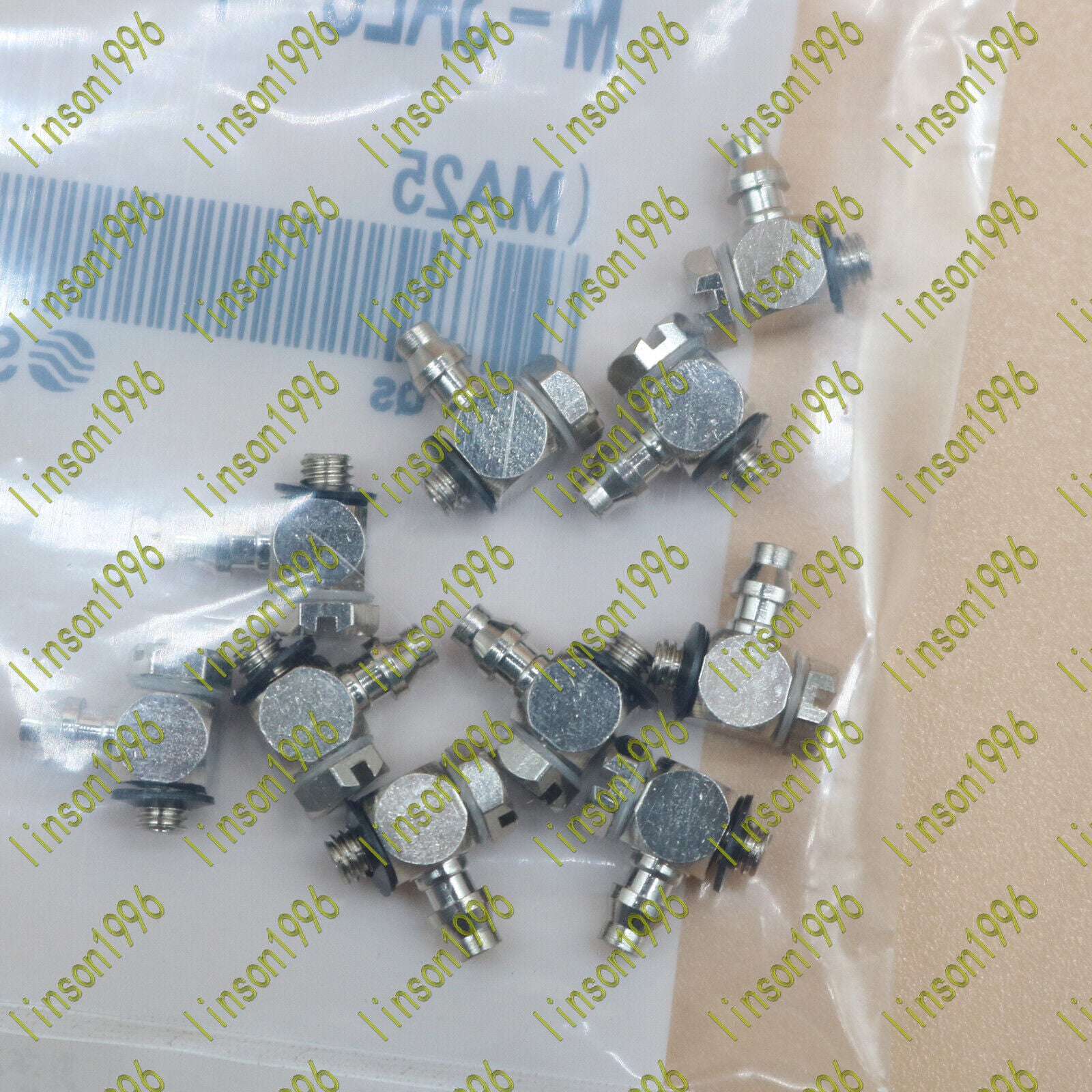 SMC MicroConnector 10-Piece Set M-3ALU-4 - SMC