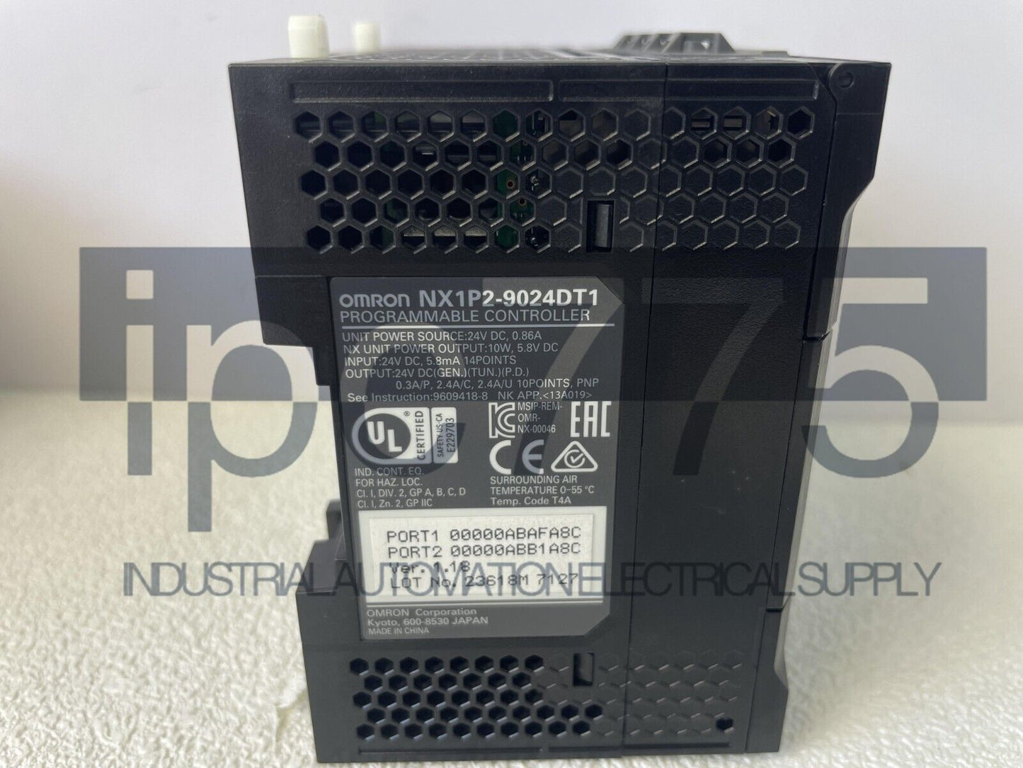 Omron NX1P2-9024DT1 sealing box - OMRON