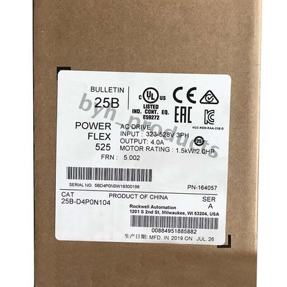 Allen-Bradley PowerFlex 525 AC Drive - ALLEN-BRADLEY