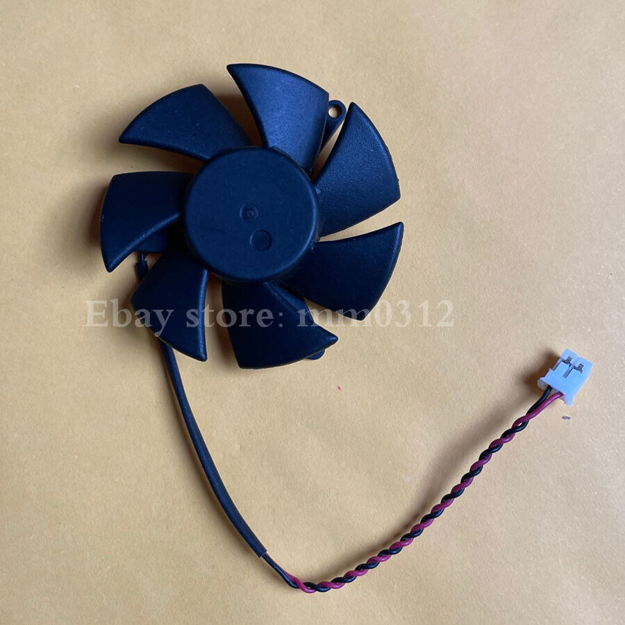 NVIDIA DF0501012SEE2C 12V 0.05A graphics card fan with 39mm pitch hole and 47mm diameter 2-pin - NVIDIA