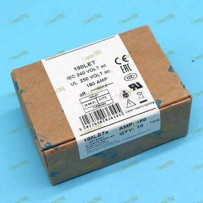 10PC Eaton Bussmann BS88:4 180A 240VAC Fuse in Box - EATON BUSSMANN