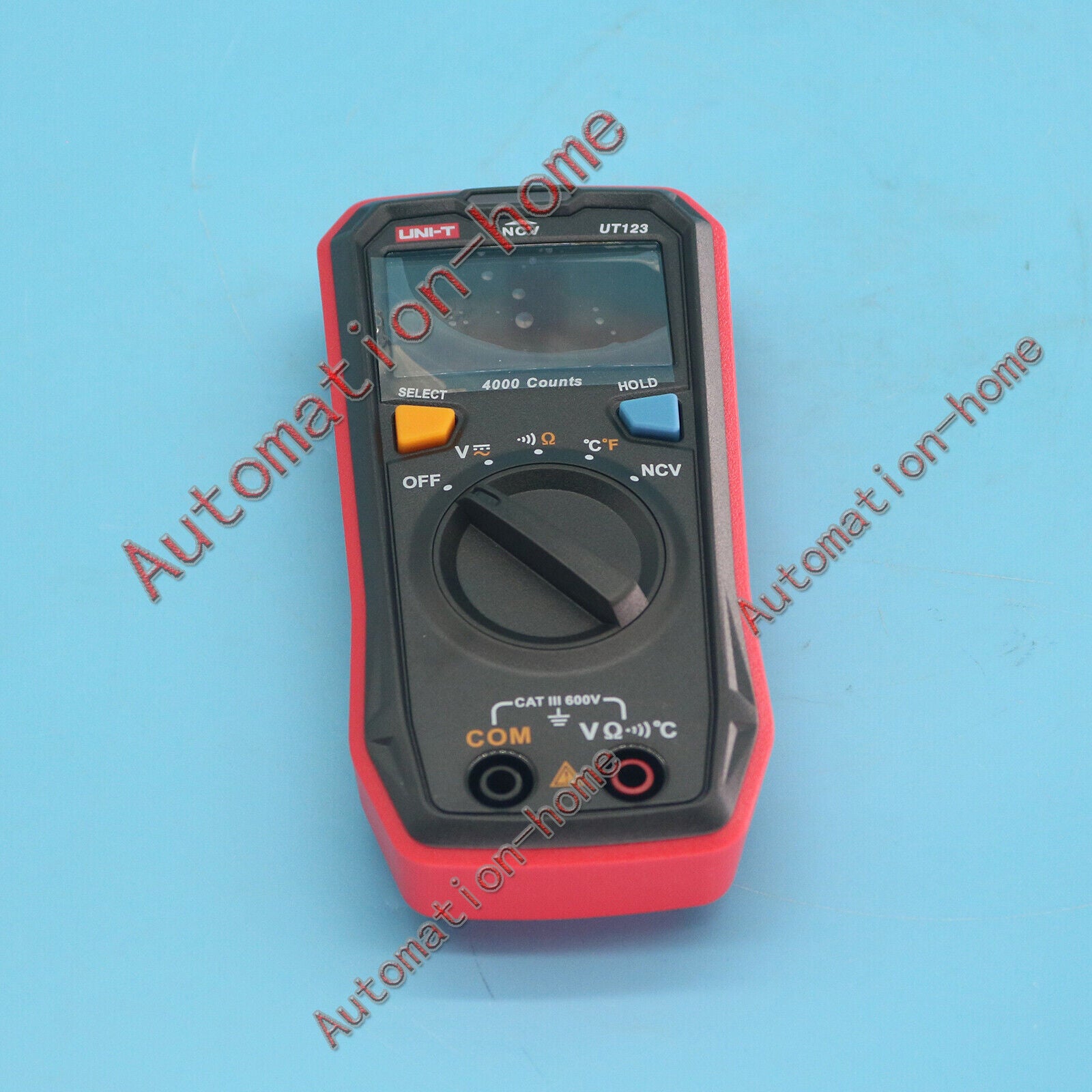 new one UNI-T  UT123 Mini Digital Multimeter Auto Range Data hold AC DC VoltMeter