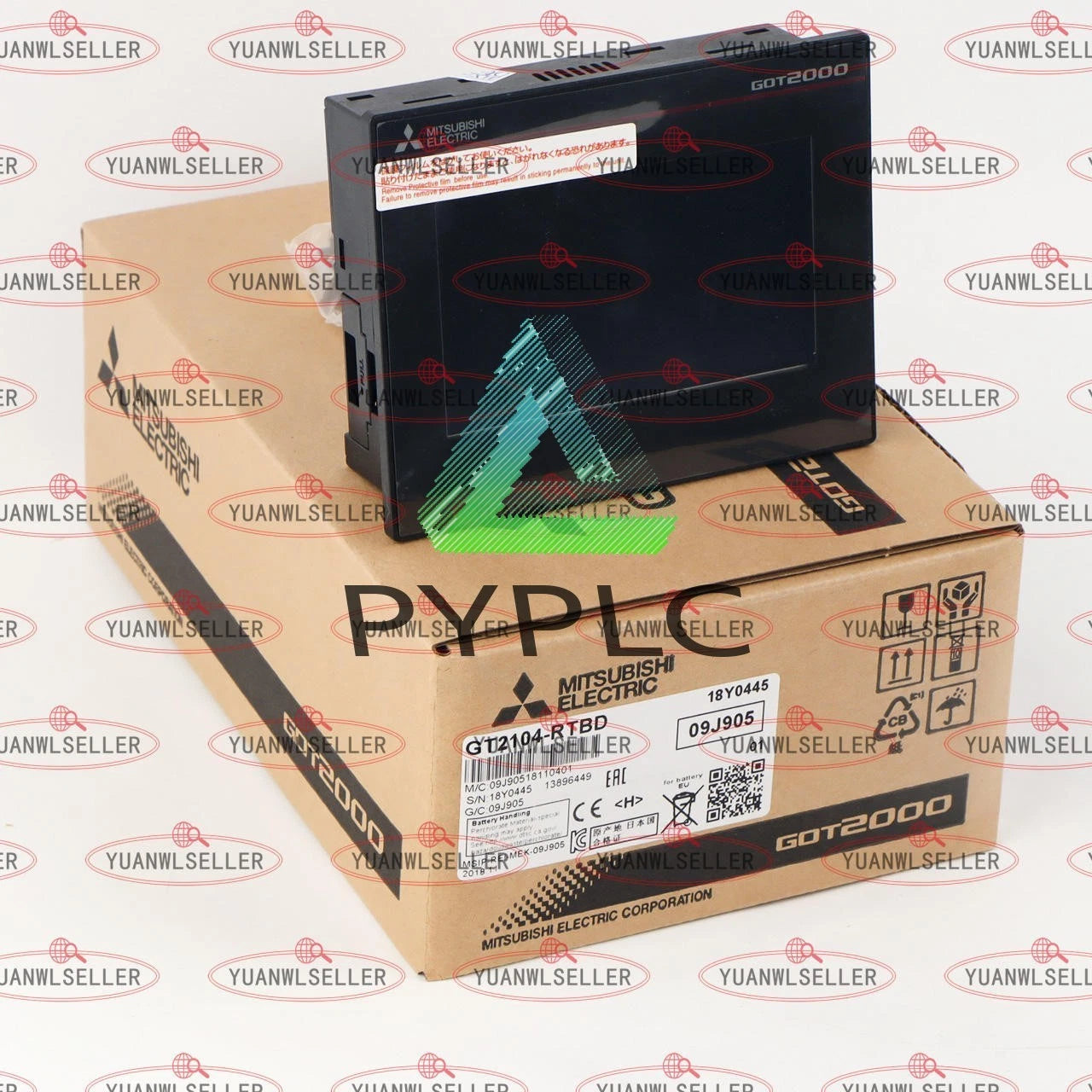 1PCS MITSUBISHI Touch Screen GT2104-RTBD