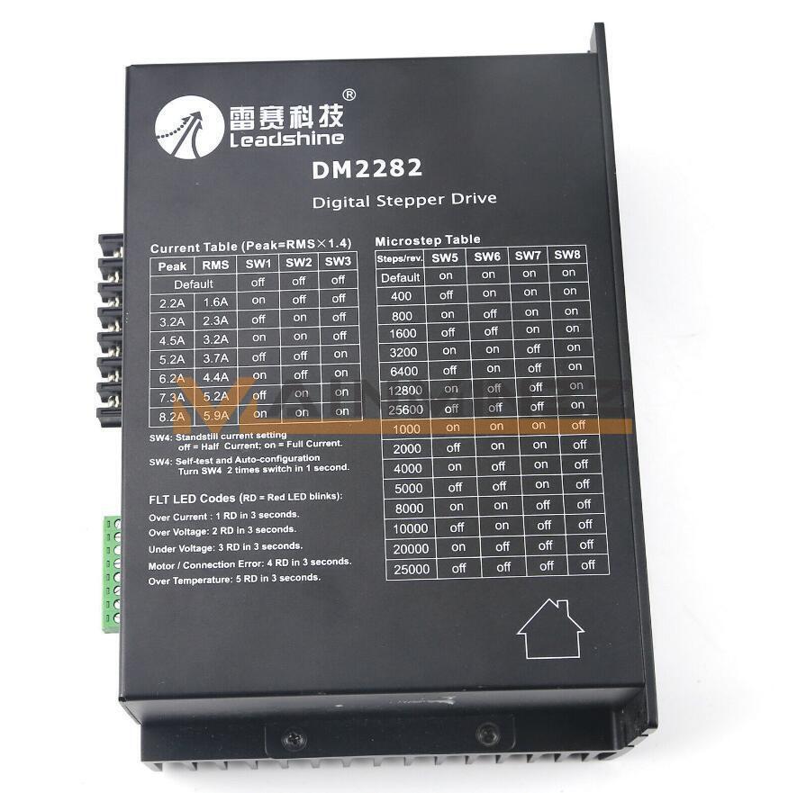 new ONE LeadShine DM2282 0.5-8.2A Phase Digital Stepper Motor Driver - ONE