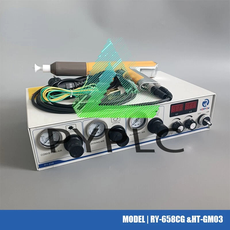 02 Powder Coating Gun Kit And Electrostatic Powder Coating Machine