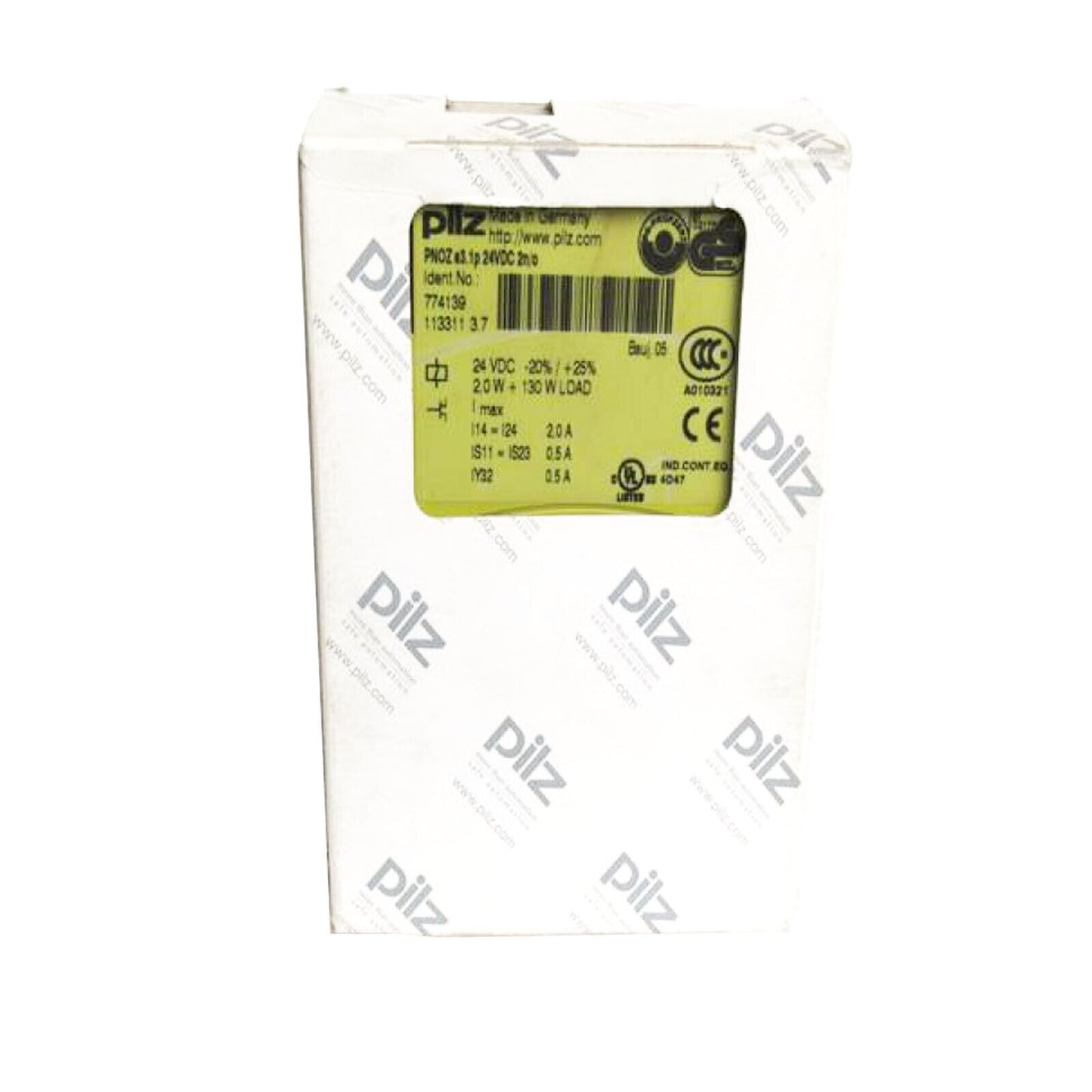 Safety Relay 24VDC – PILZ 774139 PNOZ e3.1p - PILZ