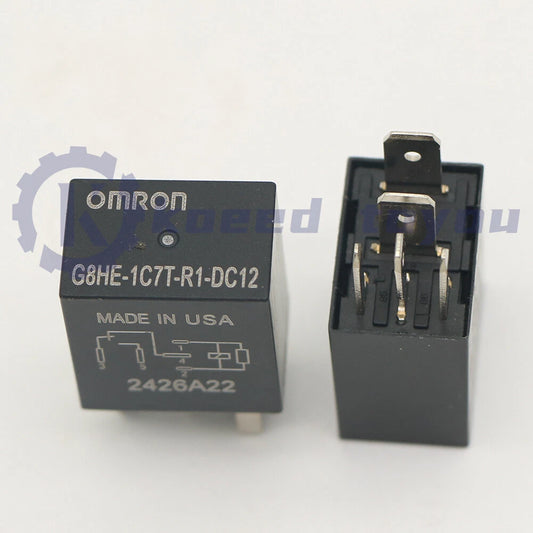 10PCS OMRON G8HE-1C7T-R1-DC12 12VDC Relay 40A 12V 5Pin US