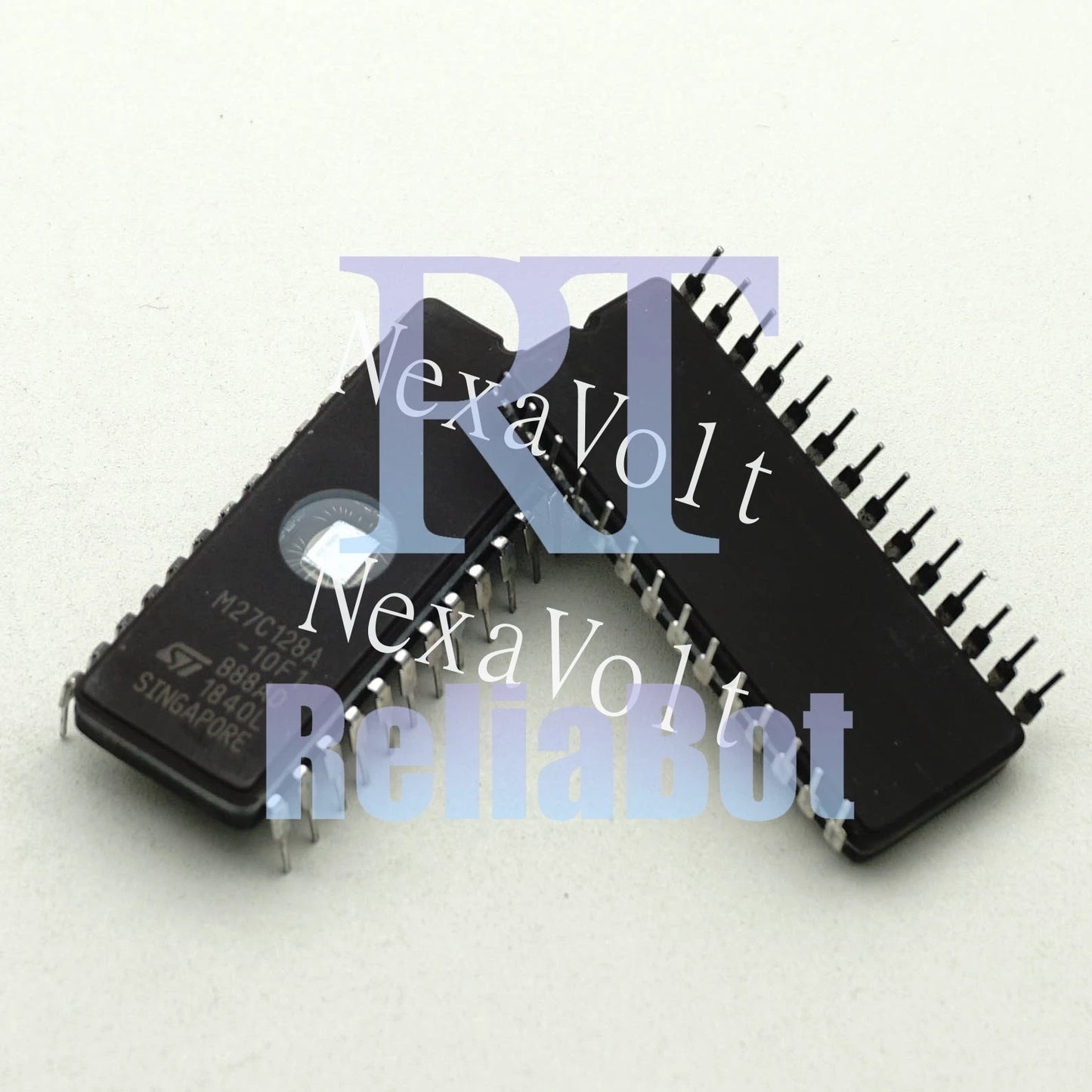 STMicroelectronics M27C128A-10F1 27C128 16k x 8 UV EPROM CDIP28 x 1PC