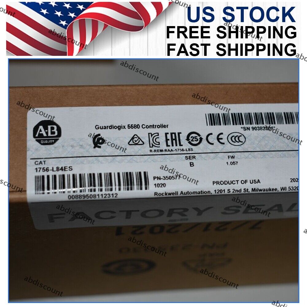 New Allen Bradley 1756-L84ES Processor - ALLEN BRADLEY