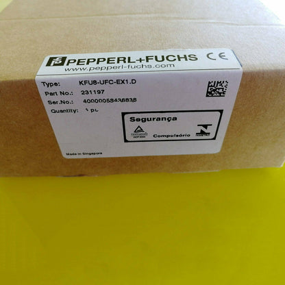 Pepperl+Fuchs KFU8-UFC-EX1.D - PEPPERL+FUCHS