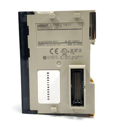 Optimized Omron CJ1W-ETN11 Ethernet Units for Home/Office Use - OMRON