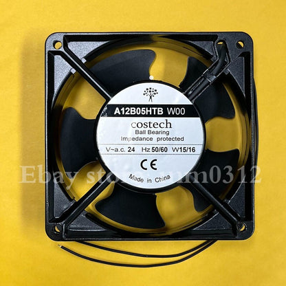 COSTECH A12B05HTB W00 AC24V 15/16W 12038 Aluminum Frame Cooling Fan