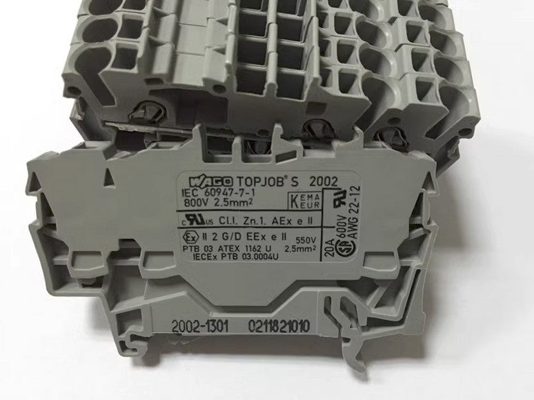 20PCS Wago 2002-1301 20021301 Teminal Blocks Free Ship