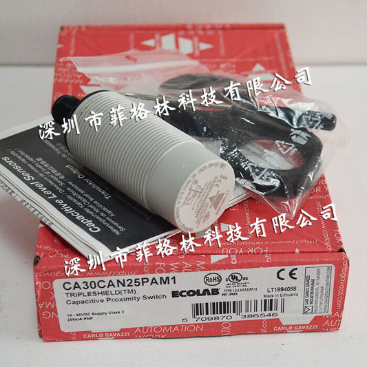 CARLO GAVAZZI CA30CAN25PAM1 PROXIMITY SWITCH SENSOR - CARLO GAVAZZI
