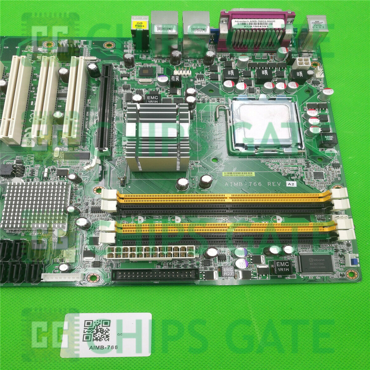 1PCS Used Industrial Motherboard AIMB-766 REV.A2 - ADVANTECH