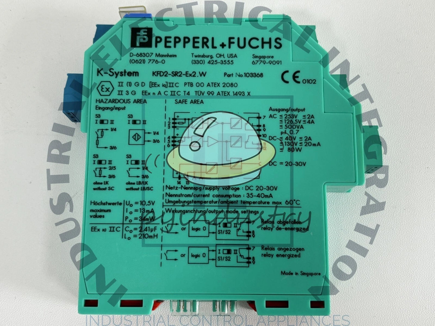KFD2-SR2-EX2.W 1pcs Pepperl + Fuchs Switch Amplifier