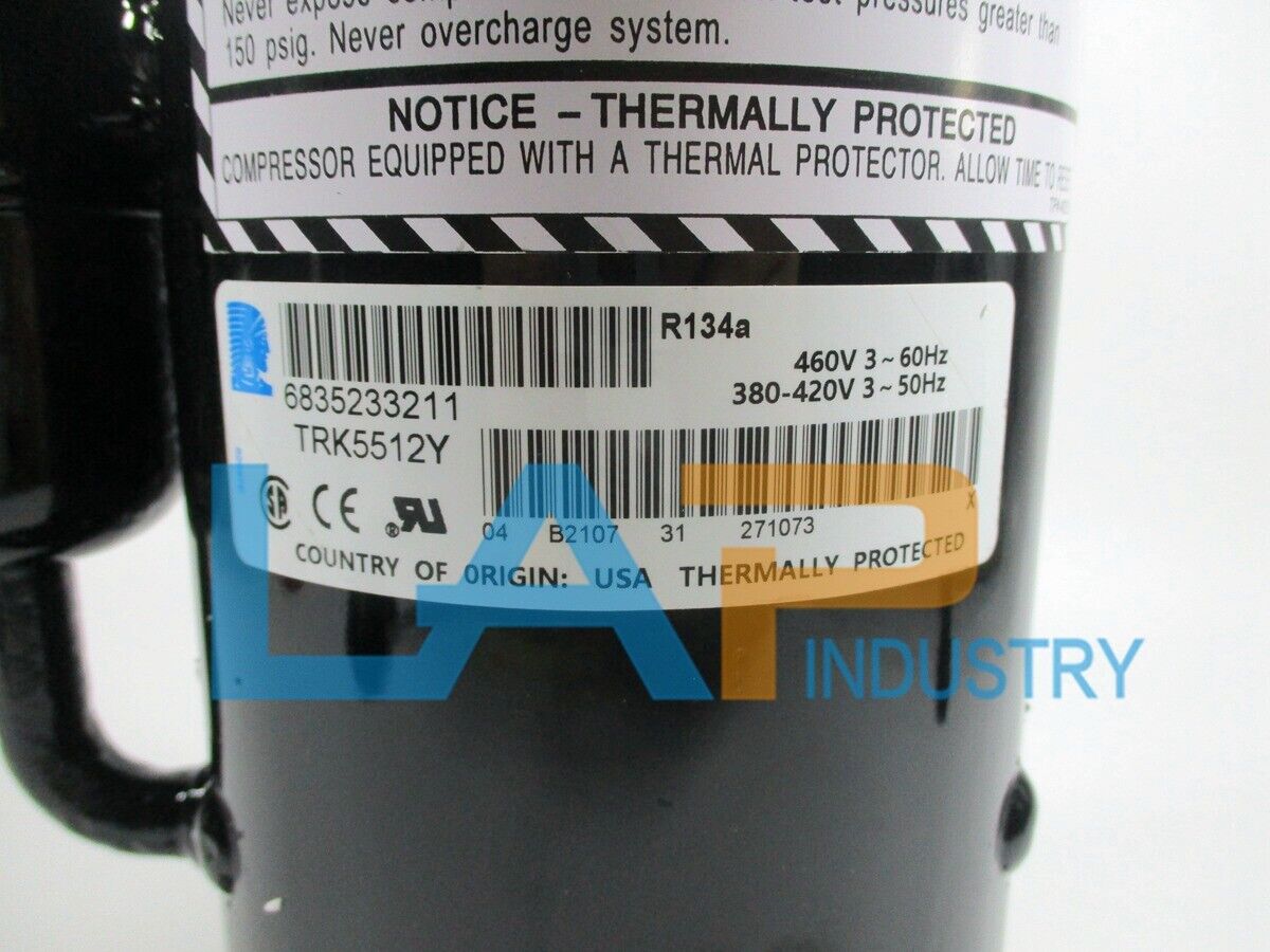 new 1Pcs Refrigeration Compressor Kompresor Pendingin TRK5512Y voltage 380V - LEGO