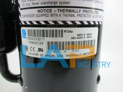 new 1Pcs Refrigeration Compressor Kompresor Pendingin TRK5512Y voltage 380V - LEGO