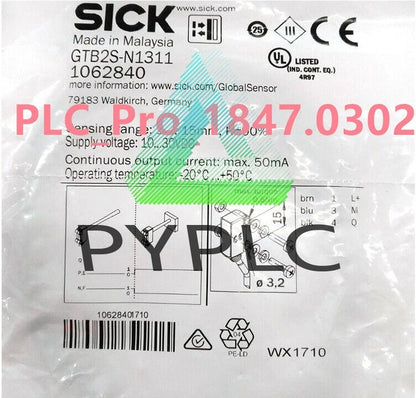 1PCS FOR SICK GTB2S-N1311 Miniature Photoelectric Sensor Fast delivery