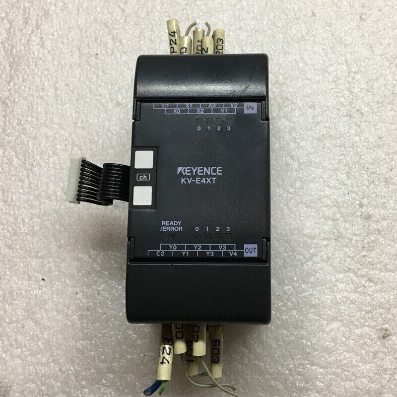 1 PC KEYENCE Extension Unit KV-E4XT Tested - KEYENCE