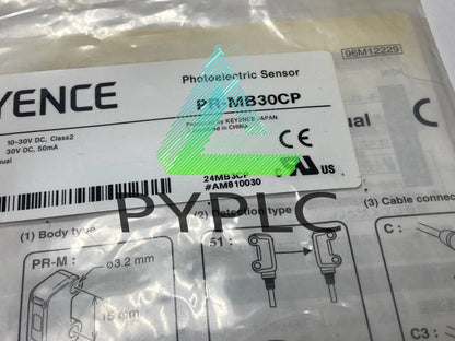 1PC KEYENCE PR-MB30CP, Miniature Photoelectric Sensor, LOCATED IN MISSOURI