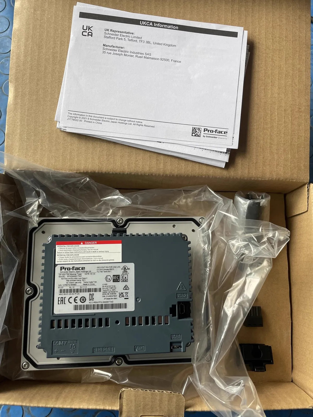 PRO-FACE PFXGM4201TAD HMI Touch Panel New In Box - PRO-FACE