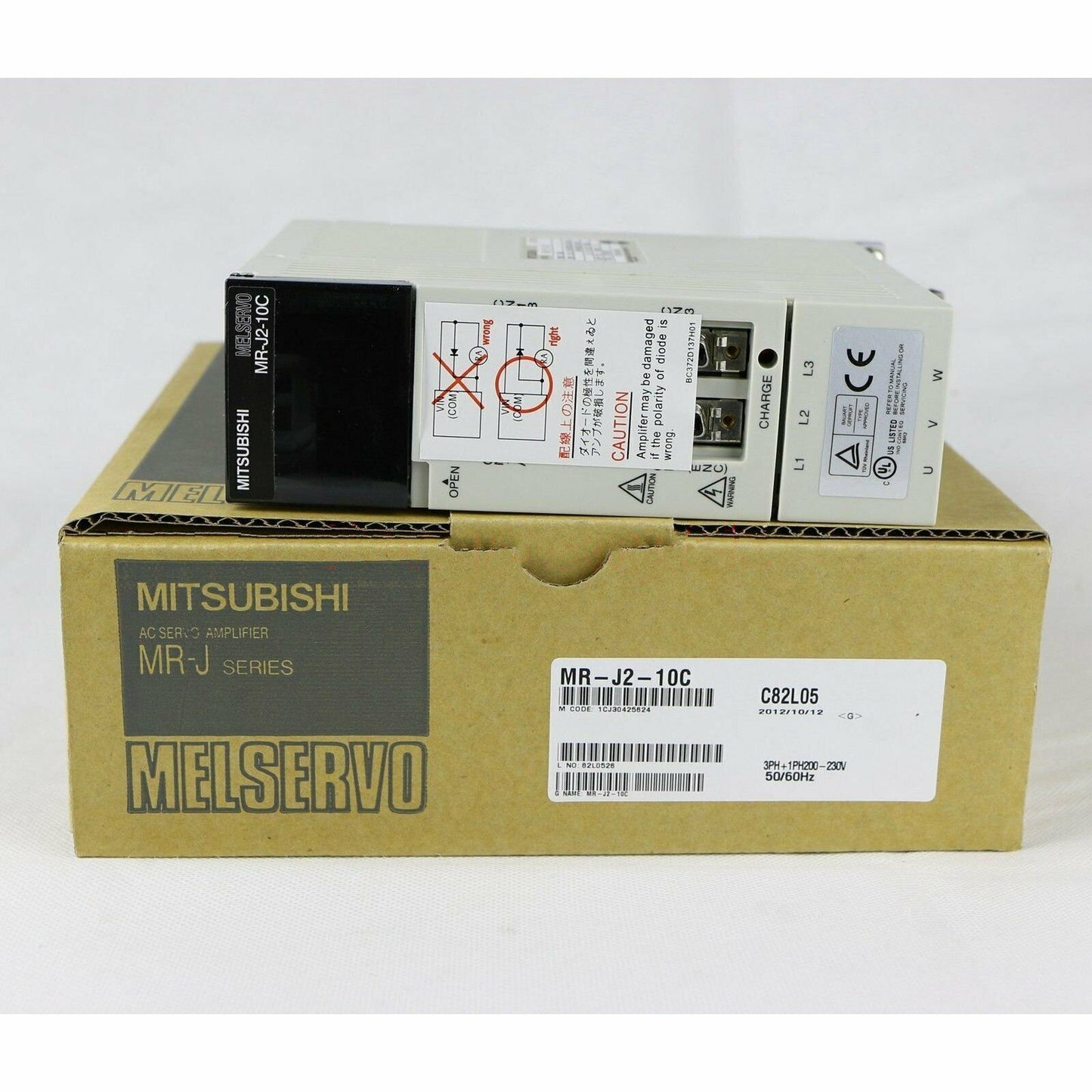 Mitsubishi MRJ210C 1PC IN BOX AC Servo Driver MR-J2-10C one year - MITSUBISHI