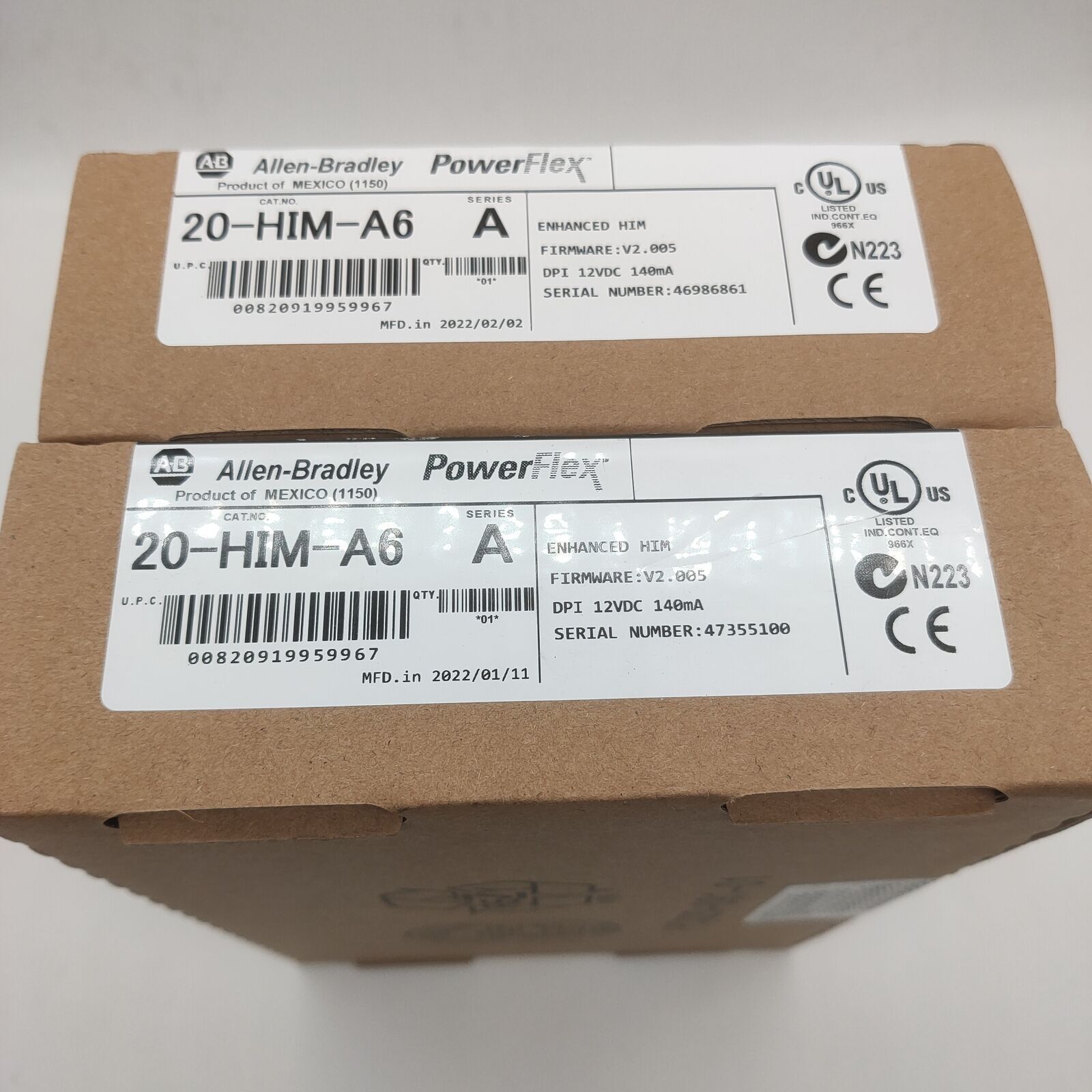 Allen-Bradley 20-HIM-A6 Enhanced Version 2.007 12VFC New Sealed - ALLEN-BRADLEY