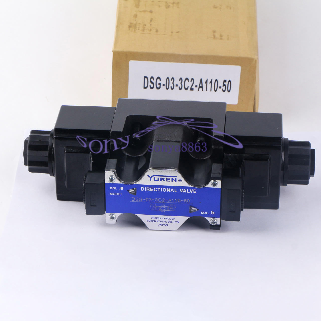 new One YUKEN DSG-03-3C2-A110-50 Solenoid Valves - YUKEN