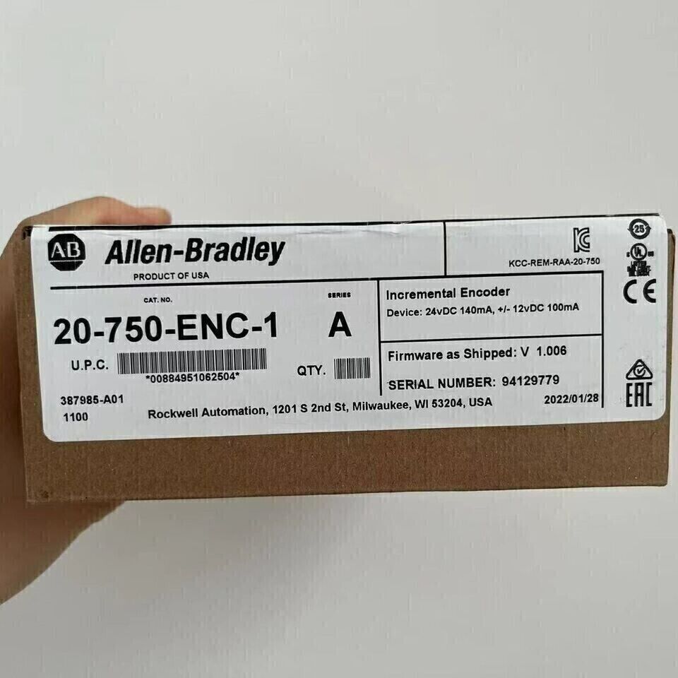 New Factory Sealed AB 20750ENC1 PowerFlex 750 Incremental Module - ABBYY INTERNATIONAL