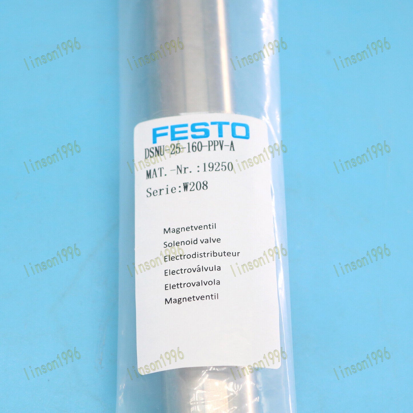 FESTO Pneumatic Cylinder DSNU-25-160-PPV-A - FESTO