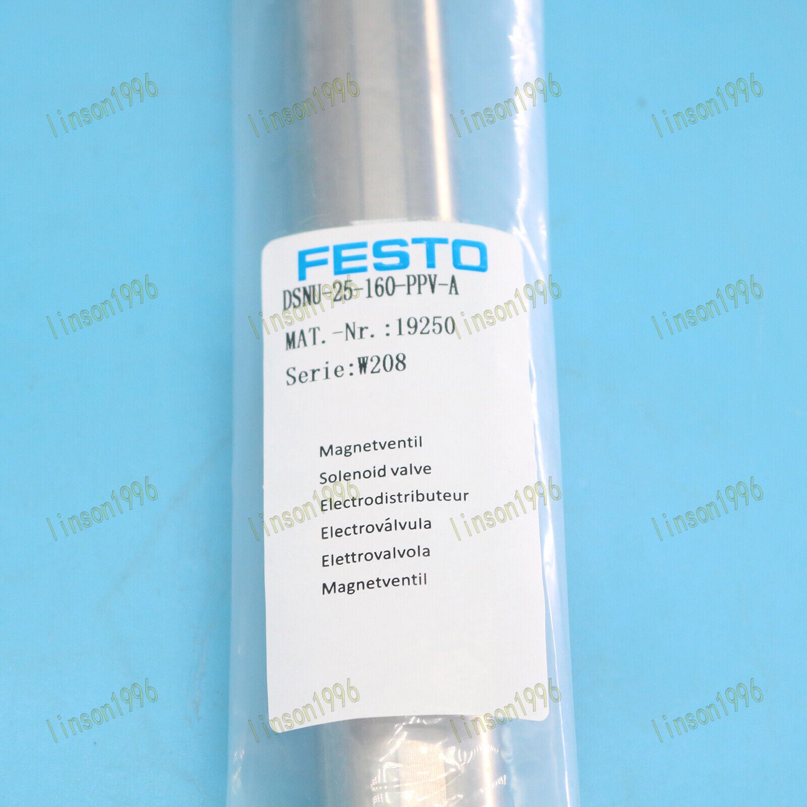 FESTO Pneumatic Cylinder DSNU-25-160-PPV-A - FESTO